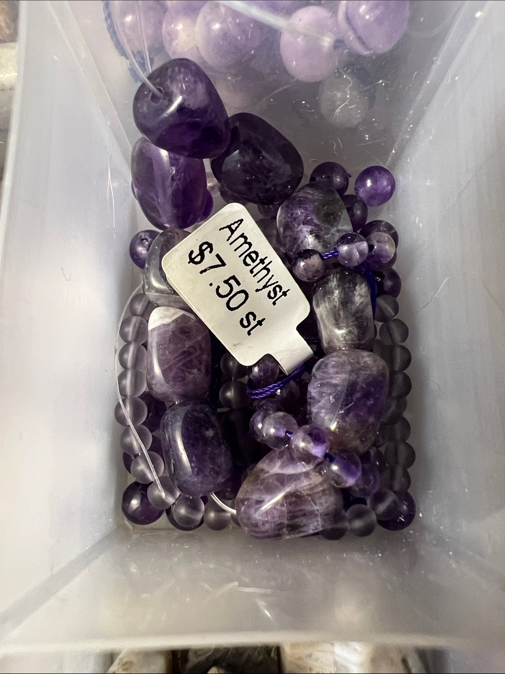 Assorted Semi-Precious Stone Beading supplies- Mixed Colors/ assorted beads LOT - Picture 6 of 15